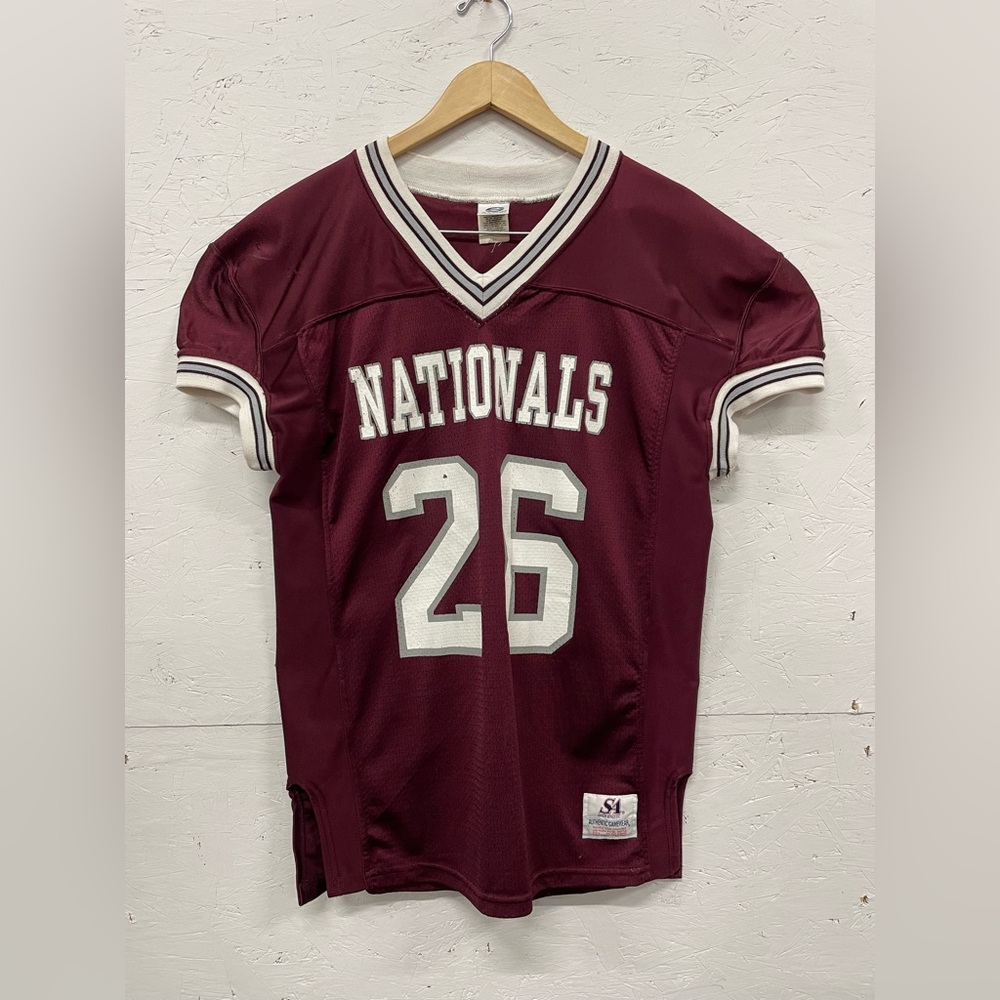 Vintage Saxon Nationals Football Jersey, Size 44